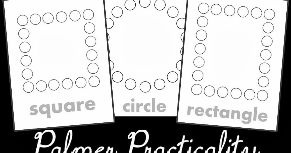 Palmer practicality do a dot printables