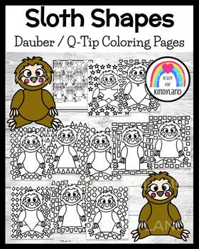 Zoo animal dauber printables