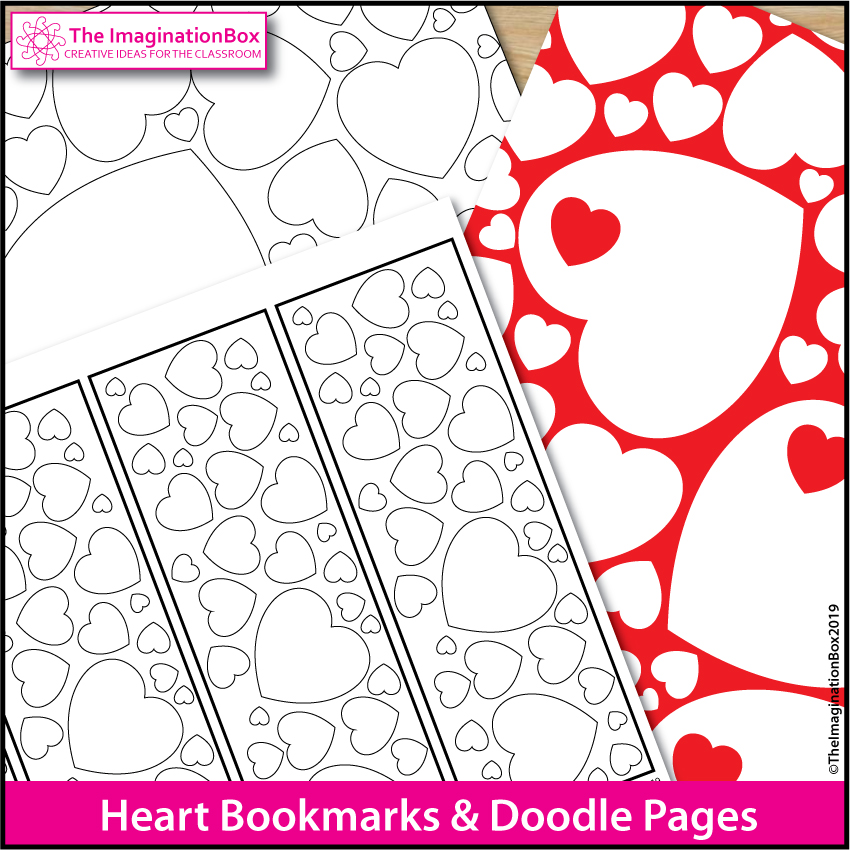Valentines day coloring pages and cards