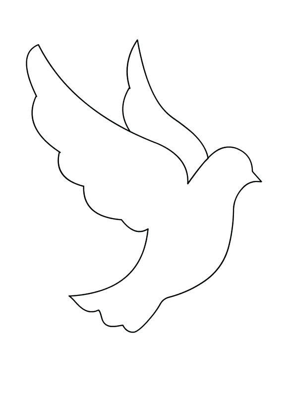 Dove coloring pages