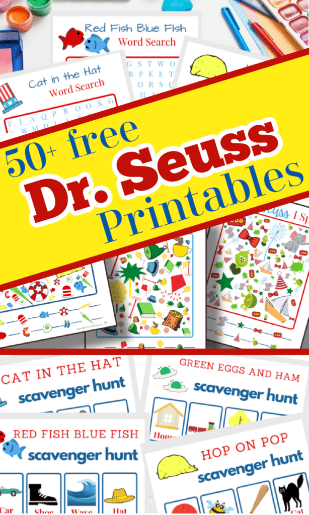 Dr seuss printables