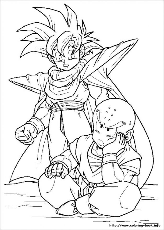 Get this dragon ball z coloring pages free printable