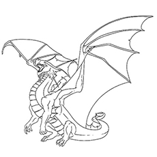 Top free printable dragon coloring pages online