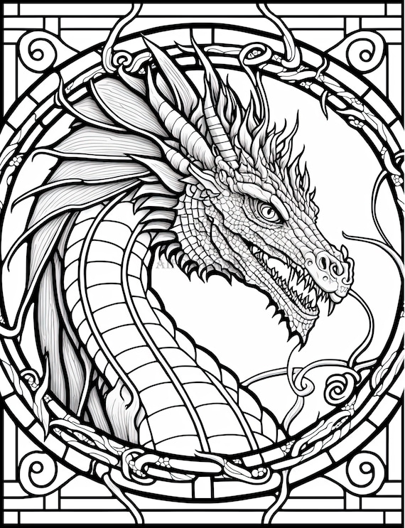 Dragon head coloring download printable adult coloring page printable dragon coloring sheet mythical coloring download dragon head