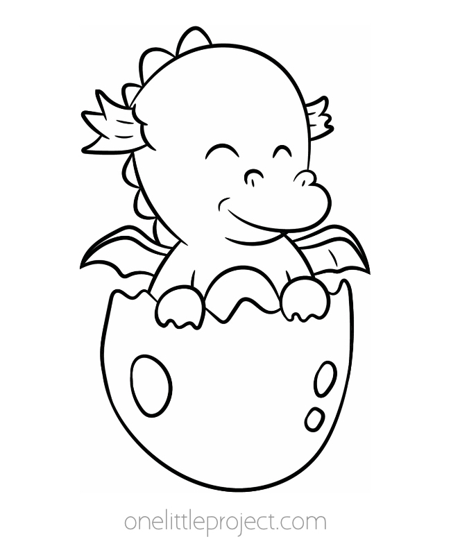 Free dragon coloring pages printable coloring pages of dragons