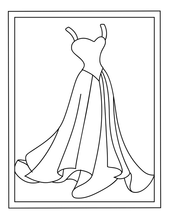 Buy printable dress coloring pages online in india