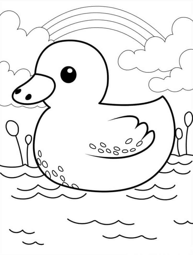 Ducks coloring pages by coloringpageswk on