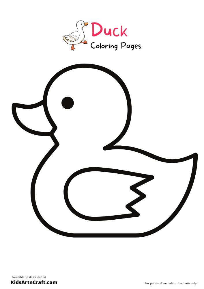 Duck colorg pages for kids â free prtables prtables free kids colorg pages free prtables kids