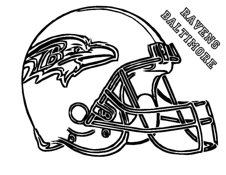 Rugby american football coloring pages