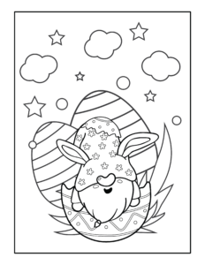 Free printable easter coloring pages sets