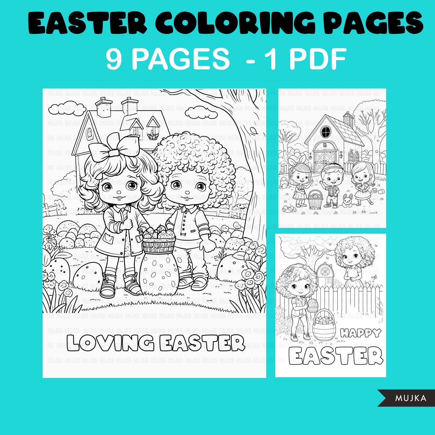 Easter coloring pages easter activity for kids spring coloring pages â mujka cliparts