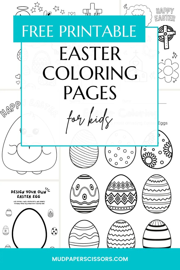 Free printable easter coloring pages