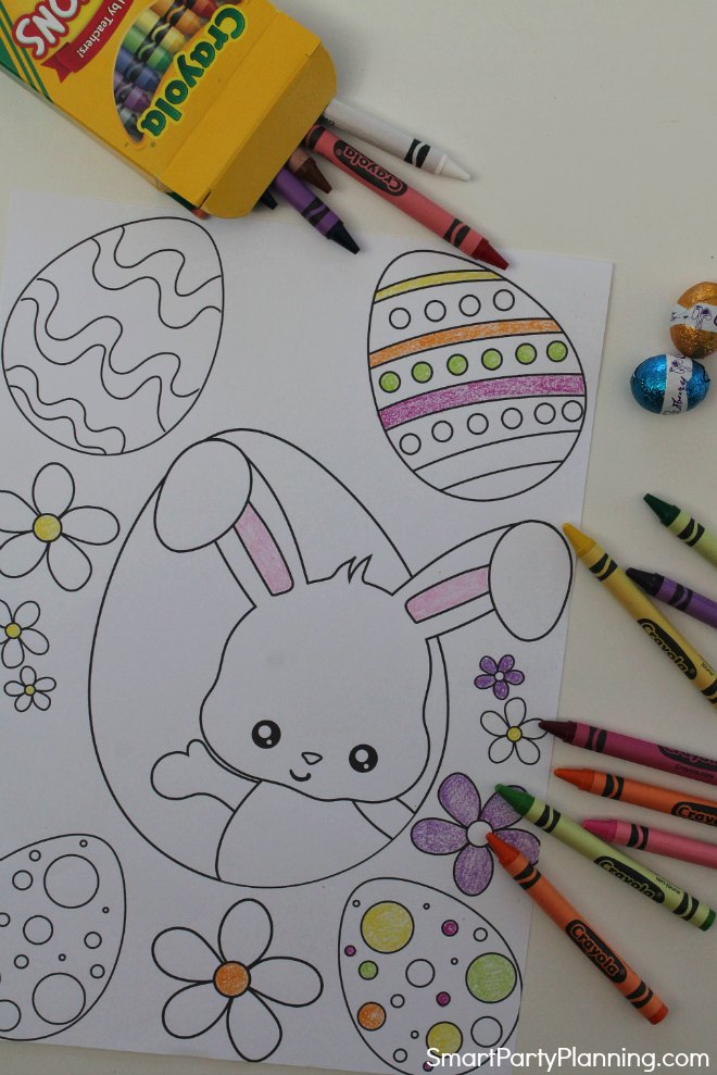 Awesome free printable easter bunny coloring sheets for kids