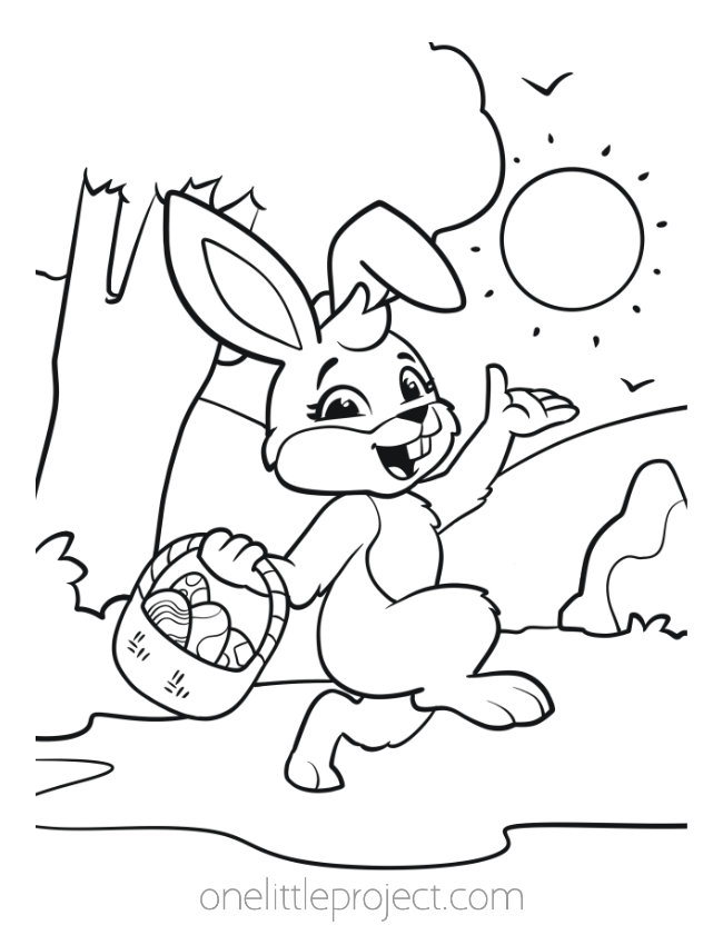 Easter coloring pages free printable easter coloring sheets