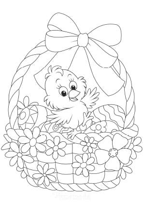 Easter colouring in free printable sheets