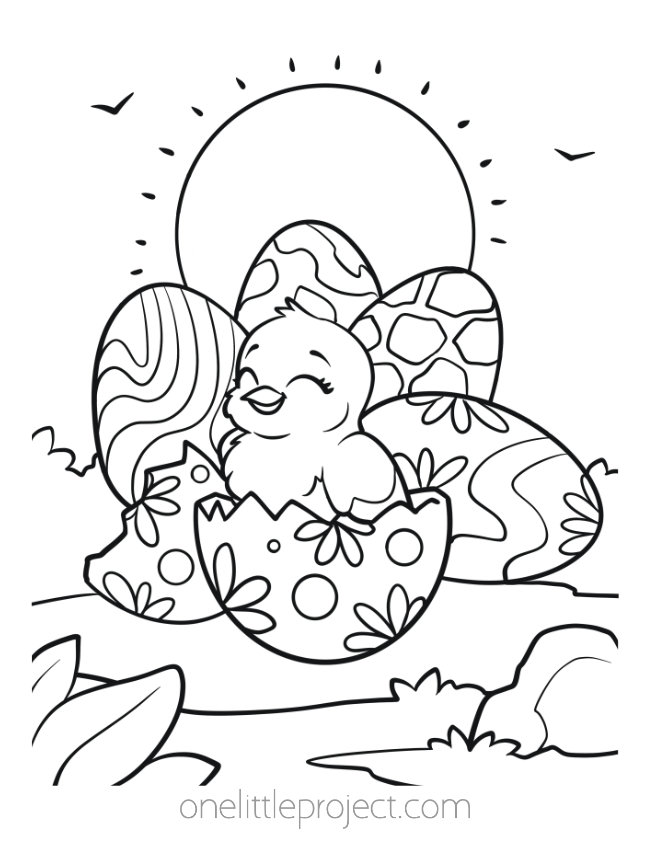 Easter coloring pages free printable easter coloring sheets