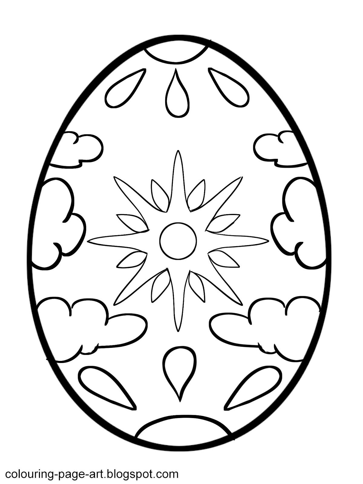 Easter egg printable colouring pages easter egg printable coloring easter eggs easter egg coloring pages