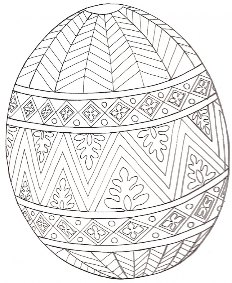 Get this free printable easter egg coloring pages for adults