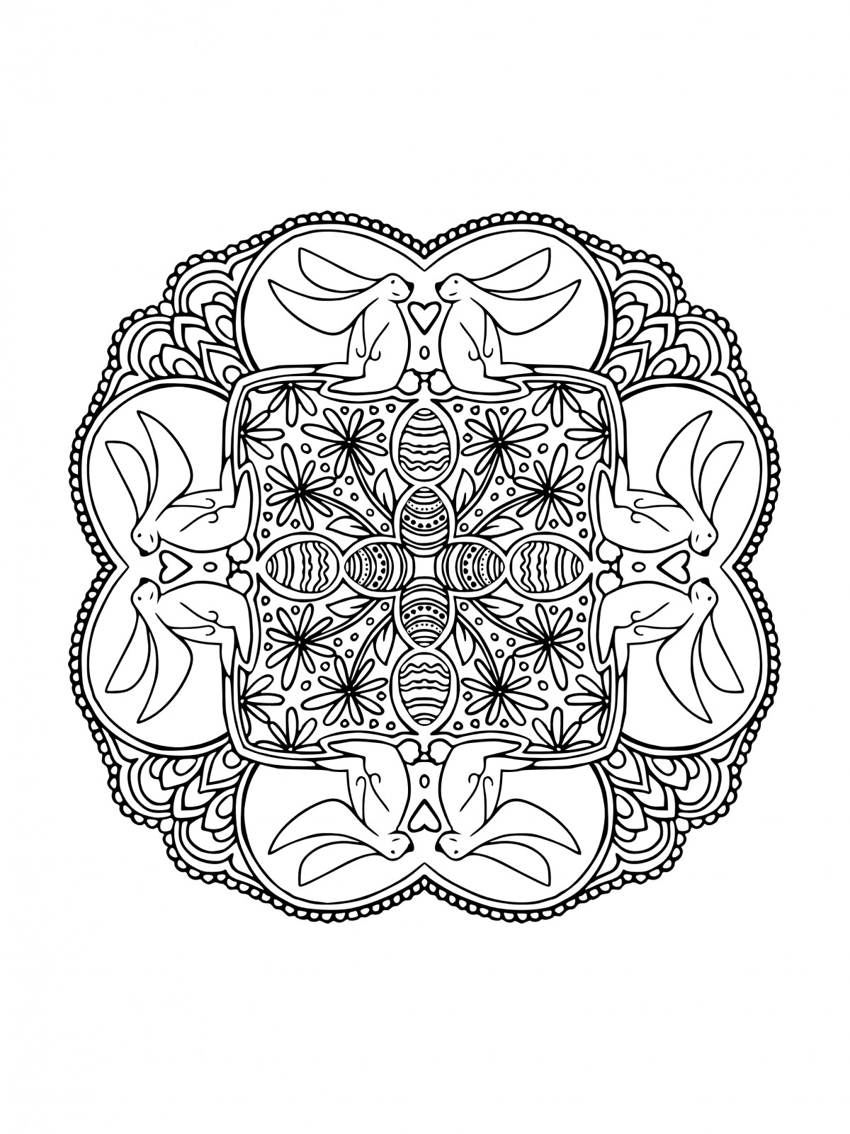 Free printable adult coloring pages