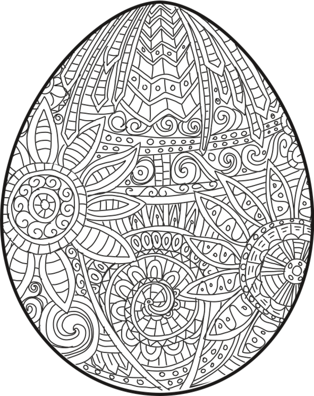 Coloring pages to dye for these free easter printables are an egg