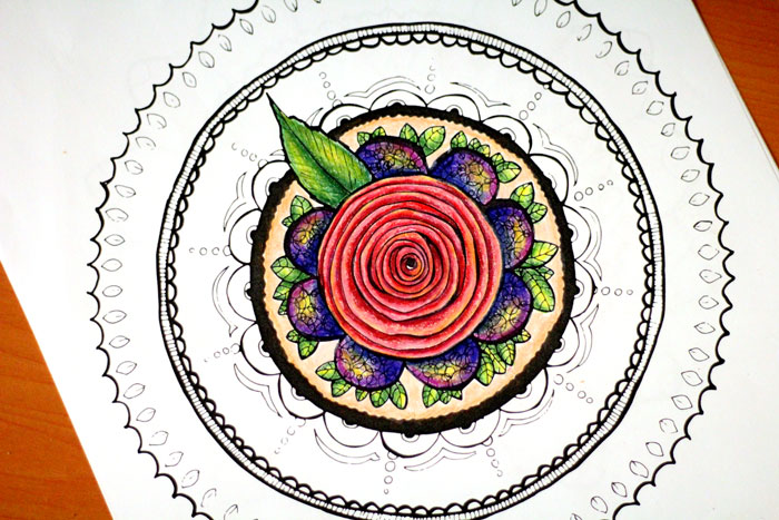 Easter egg coloring pages for adults