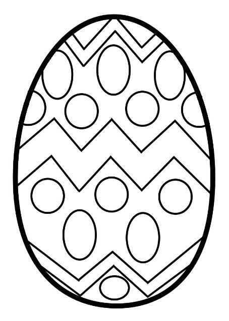 Easter egg coloring pages for kids easter egg coloring pages easter egg template easter coloring pages