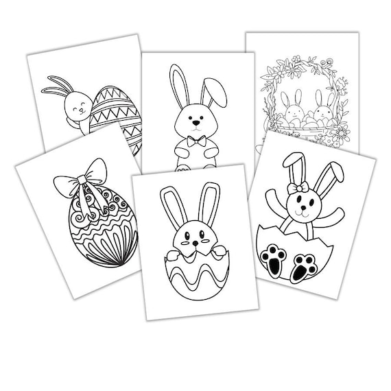 Easter printable coloring pages for kids coloring pages for easter bunny and eggs images for toddlers preschoolers kids aged to