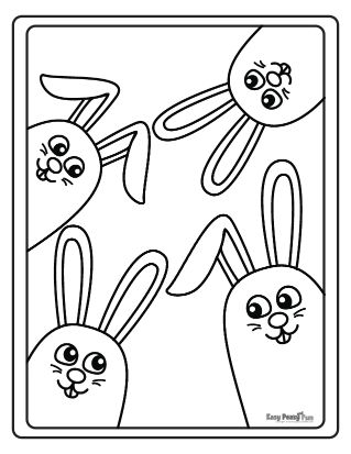 Easter coloring pages â printable coloring pages