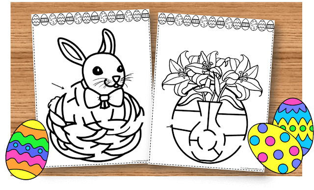 Ð free printable easter mazes for kids