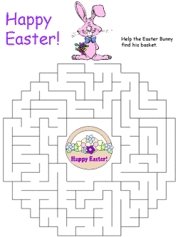 Easter maze