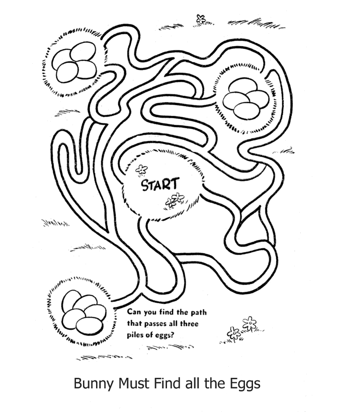 Easter mazes