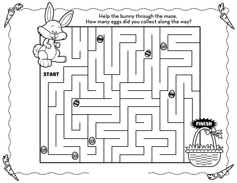 Easter mazes