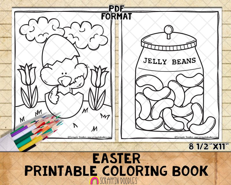 Easter coloring book