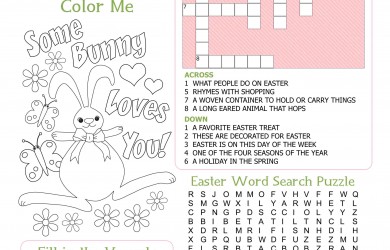 Party simplicity easter puzzles