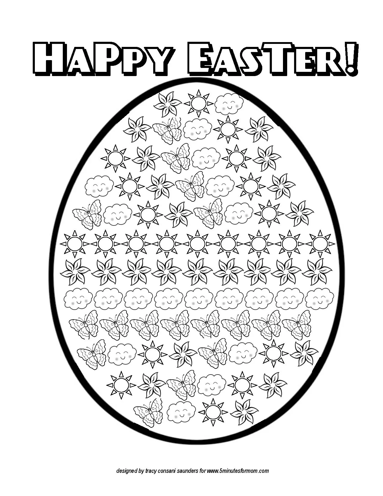 Free easter printables for kids