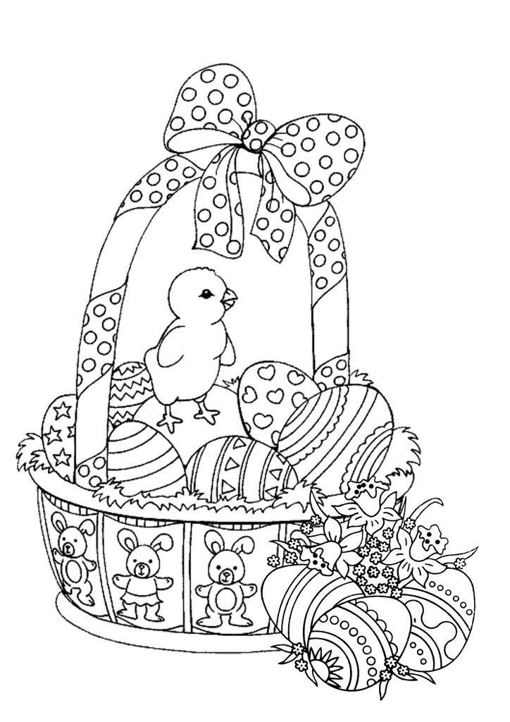 Easter coloring pages for adults