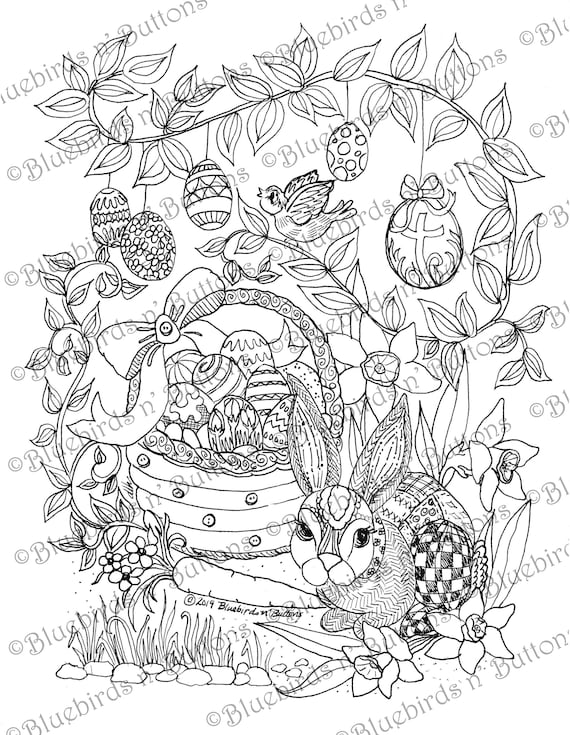 Coloring page printable coloring page april coloring easter coloring page download adult coloring page kids coloring pages fun