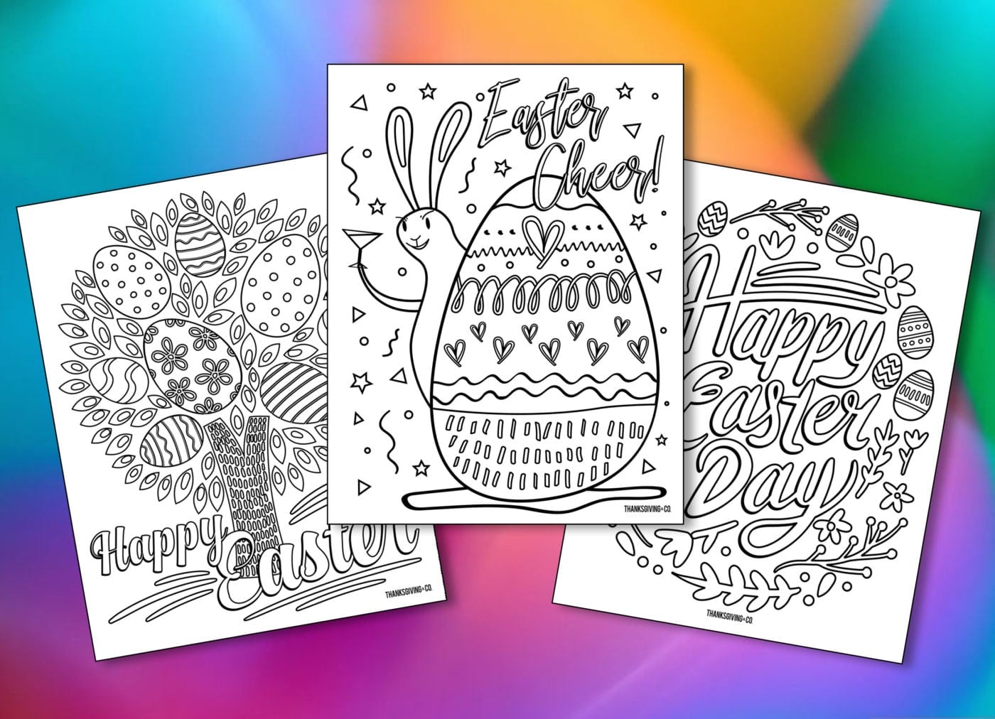 Best free easter printables for kids adults coloring games more