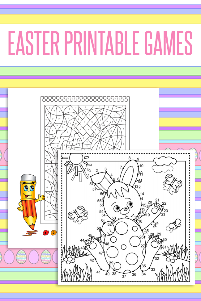 Free easter printables for kids pages of easter games worksheets kids activities blog