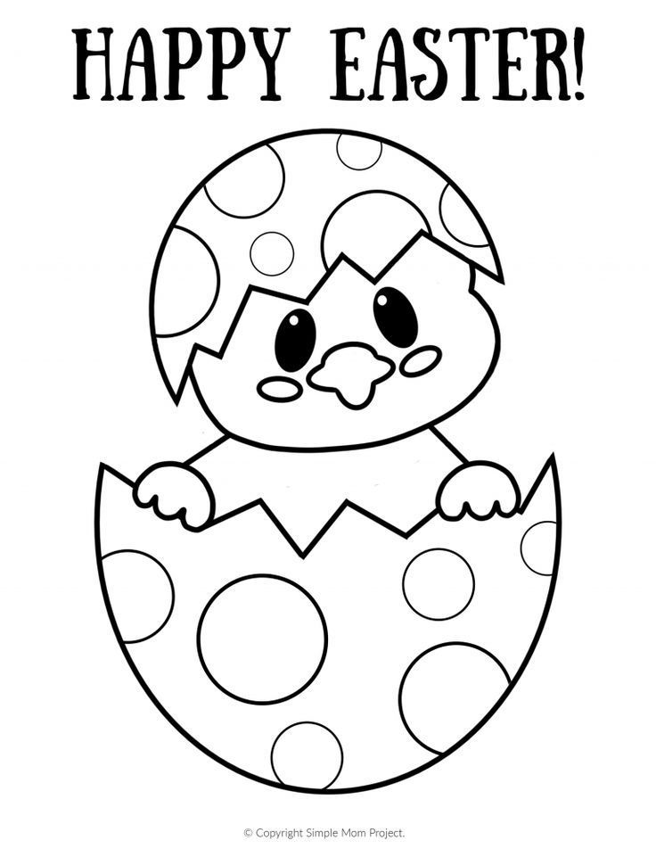 Free printable baby chick coloring page easter coloring pictures easter printables free easter coloring pages