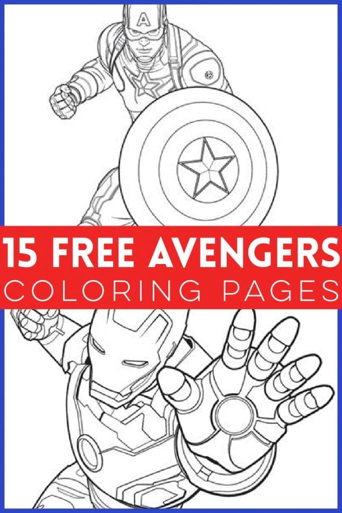 Free avengers age of ultron printable coloring sheets