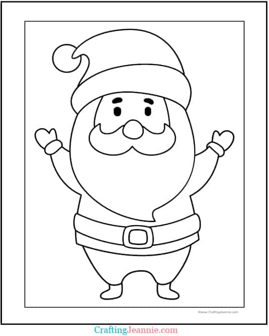 Christmas coloring pages