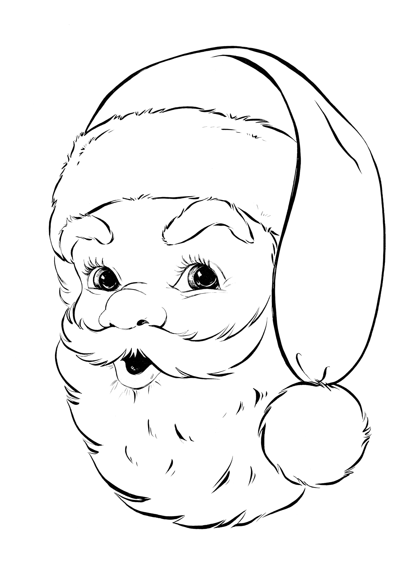 Free christmas coloring pages