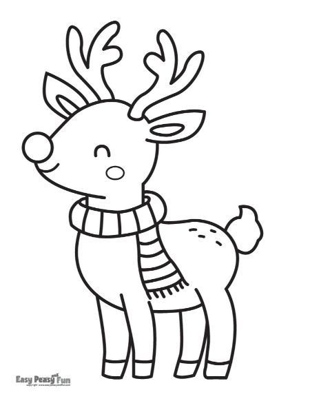 Printable christmas coloring pages