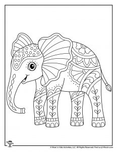 Animal coloring pages for adults teens woo jr kids activities childrens publishing