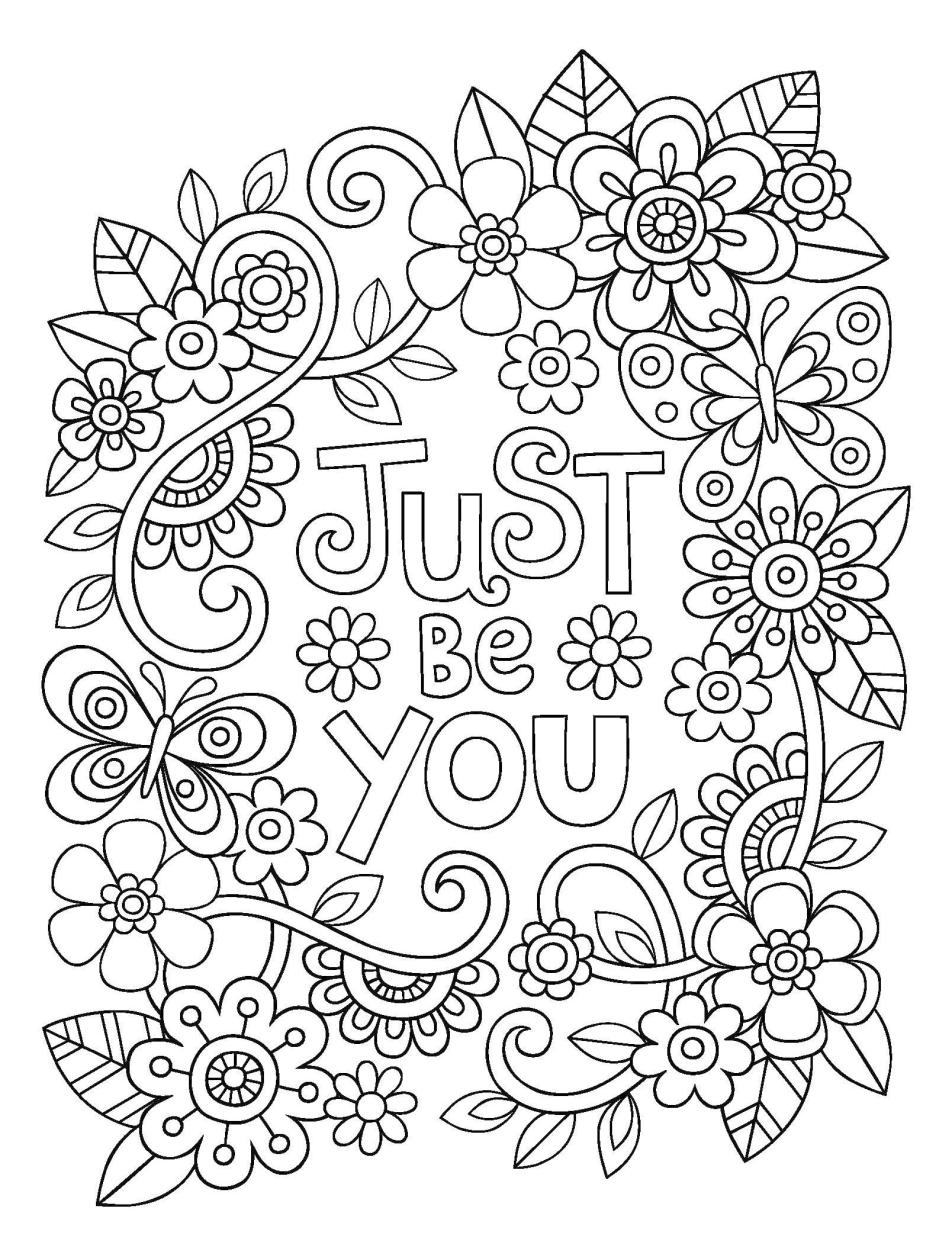 Free printable inspirational coloring pages