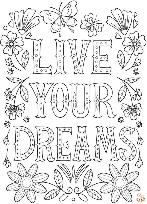 Inspirational coloring pages free printable sheets for kids