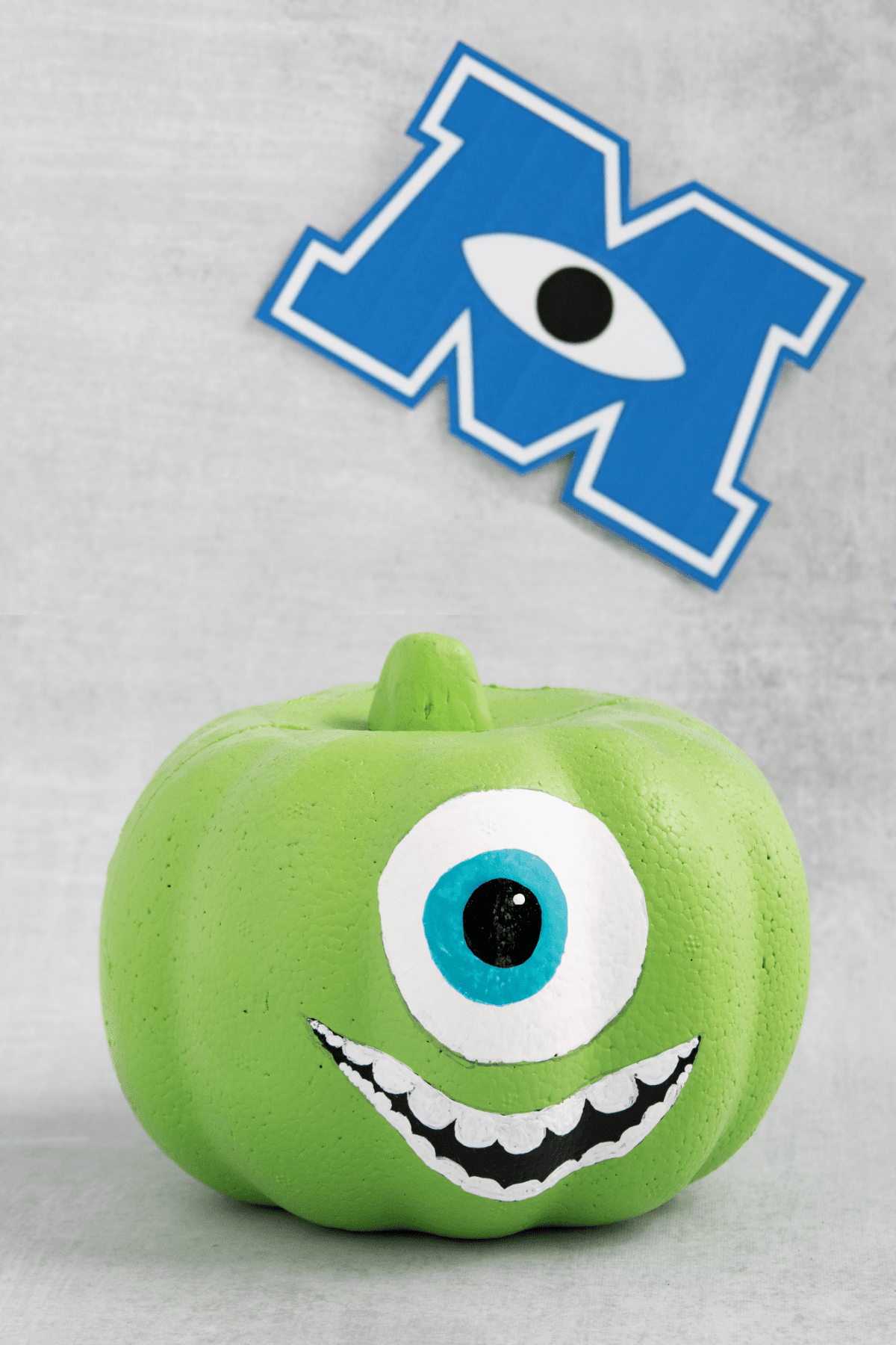 Mike wazowski pumpkin