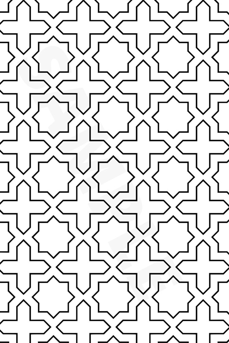 Geometric coloring page easy and simple coloring pages