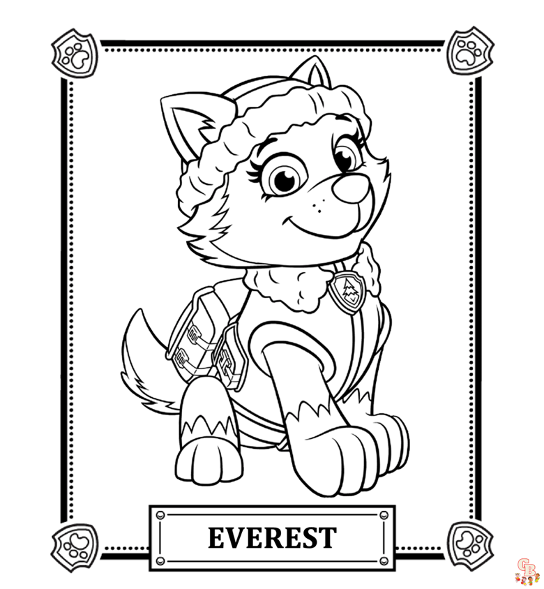 Explore paw patrol coloring pages at gbcoloring